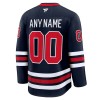 Winnipeg Jets Hockeydrakt Custom Fanatics Premium 2024-25 Svart Tredje - Herre